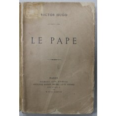 LE PAPE par VICTOR HUGO , 1878