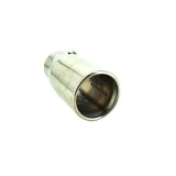Ornament toba inox Premium, intrare 6.5 cm, lungime 15.5 cm, diametru exterior 7.5 cm Cod: 7657G