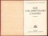 HST C4124N Noi che aspettiamo l&#039;amore di Alessandro de Stefani 1935