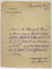 CARMEN SYLVA -Invitatie la Dineu, din 1895