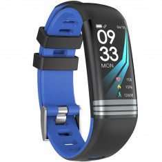 Bratara Fitness iUni G26, Display OLED 0.96 inch, Bluetooth, Pedometru, Notificari, Albastru foto