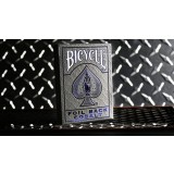 Bicycle Metalluxe Foil back Cobalt Blue