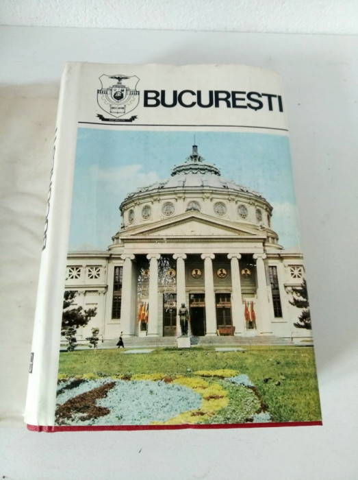 MUNICIPIUL BUCURESTI. JUDETELE PATRIEI (1985, editie cartonata), ghid