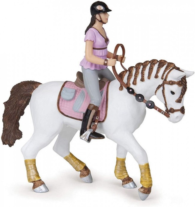 Papo Figurina Set Poney Club-Boxa Carton+4 Figurine