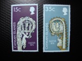 CAYMAN 1975 SERIE CRACIUN MNH, Nestampilat