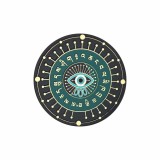 Abtibild sticker cu Ochiul Magic &amp;#8211; Ochiul impotriva barfelor si al invidiilor, contra geloziei, a raului si a magiei negre &amp;#8211; Ochiul lui Ho