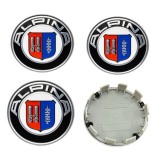 Set 4 capacele roti,Alpina 68mm, pentru jante aliaj BMW