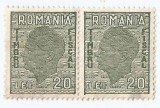 *Romania, lot 1101 cu 2 timbre fiscale generale, 1947, NG