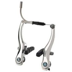 Frana Fata V-Brake Alongha HJ-805AD - Aluminiu, Argintiu Ultimate FactoryBikes