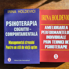 Psihoterapia cognitiv comportamentala+Tehnici de psihoterapie- Irina Holdevici