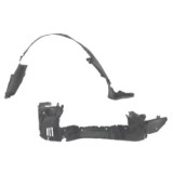 Carenaj roata Mercedes Clasa CLK 06.1997-02.2003, partea Dreapta, punte Fata partea din fata, 2086901230, 5004FP13T, Model Cabriolet si SportPaket