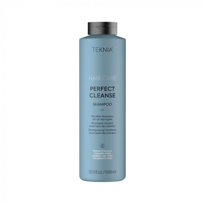 Sampon intensiv de curatare, Lakme Teknia, Perfect Cleanse Shampoo, 1000ml