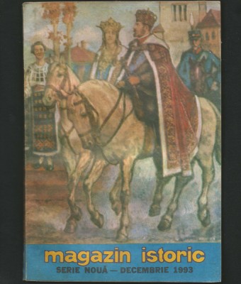 MAGAZIN ISTORIC - SERIE NOUĂ - DECEMBRIE, 1993 foto