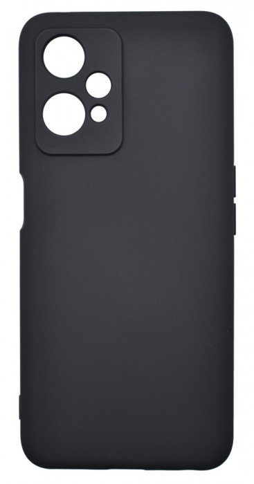 Husa de protectie din silicon pentru OnePlus CE 2 Lite, SoftTouch, interior microfibra, Negru