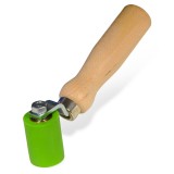 Rola de presare, la 45 grade, cu maner din lemn, Edma 134455, 45 mm