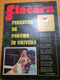 Revista flacara 27 octombrie 1973- articol si foto festivalul sarmis,hunedoara