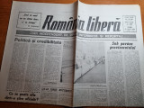 Romania libera 13 iulie 1990