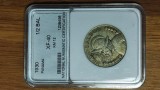 Panama - moneda de colectie rara argint 900 - 1/2 medio balboa 1930 - NNC XF-40, America Centrala si de Sud