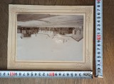 Cumpara ieftin FOTOGRAFIE VECHE - GARA Sannicolau Mare* Nagyszentmikl&oacute;s *** CCA 1890-1900