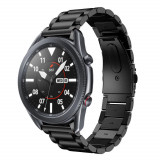 Curea Tech-Protect Stainless pentru Samsung Galaxy Watch 3 45Mm Negru