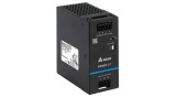 T&aacute;pegys&eacute;g DELTA DRF-24V480W1GBA, Delta DIN s&iacute;nre szerelhető 24V/20A, FORCE-GT, nagy hat&aacute;sfok, nagy teljes&iacute;tm&eacute;nysűrűs&eacute;g