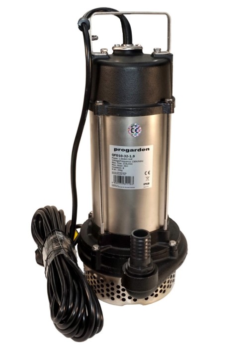 ProGARDEN QFD10-32-1.9 Pompa drenaj 1.25&quot;, 1.9kW, apa murdara, 230L/min, 32m ProAdvanced PowerfulTools