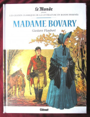 &amp;quot;MADAME BOVARY&amp;quot;, Gustave Flaubert. Benzi desenate in limba franceza foto