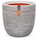 Cumpara ieftin Capi Jardinieră formă de ou &quot;Nature Rib&quot; ivoar, 54 x 52 cm, PKOFI935