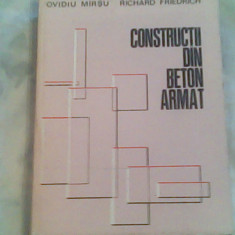 Constructii din beton armat-Prof.Dr.Ing.Ovidiu Mirsu,Dr.Ing.Richard Friedrich