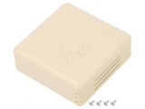 Carcasă Alarmă ABS Ivoar 71x71x27mm