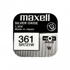 Baterie ceas Maxell SR721W V361 SR58 1.55V oxid de argint 1buc