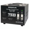 Transformator tensiune 230V la 110V, 5000VA/4000W, cu carcasa