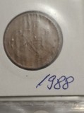 2 pence 1988, Europa