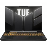 Laptop Gaming Asus TUF F16 FX607JU, 16&quot;, Full HD+, Intel Core i7-13650HX, 16GB DDR5, 512 GB SSD, GeForce RTX 4050, No OS, Mecha Gray