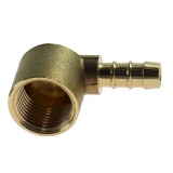 Stut spate cotit pentru aragaz, alama, filet interior, 1/2&quot;