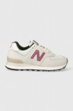 New Balance sneakers 574 culoarea bej WL574TW2