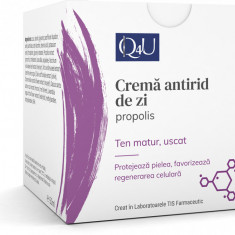 Crema antirid de zi cu propolis Q4U, 50ml, Tis Farmaceutic