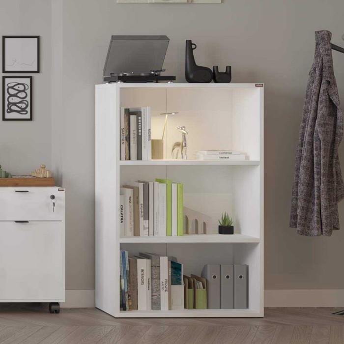 Biblioteca Adore Rio Mini, 3 rafturi, 72 x 109 x 34 cm