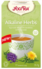 Ceai BIO din plante alcaline, 17 pliculete - 35,7 g Yogi Tea foto