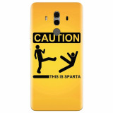 Husa silicon pentru Huawei Mate 10, This Is Sparta Funny Illustration