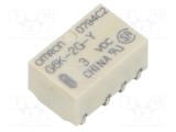 Releu electromagnetic OMRON G6K DPDT 3V DC 1A SMD subminiatural