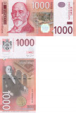 SERBIA █ bancnota █ 1000 Dinara █ 2006 █ P-52 █ UNC █ necirculata