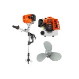 Motor Barca 5.2CP, 51.7cm3, 2 Timpi, Benzina, Verke - Ideal Pescuit &amp; Plimbari, Usor, Durabil, Rezervor 1.2L