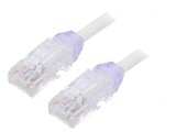 Patch Cord Alb 5m TX6A-28 U/UTP 6a 28AWG LSZH, PANDUIT