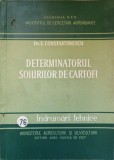 DETEMINATORUL SOIURILOR DE CARTOFI. INDRUMARI TEHNICE-E. CONSTANTINESCU