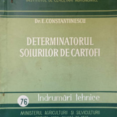 DETEMINATORUL SOIURILOR DE CARTOFI. INDRUMARI TEHNICE-E. CONSTANTINESCU