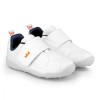 Pantofi Baieti Bibi Fisioflex 4.0 Albi Cu Clapeta 21 EU, Alb, BIBI Shoes