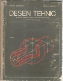 Cumpara ieftin Desen tehnic. Manual pentru licee, scoli profesionale si scoli de maistri (1976) - Gheorghe Husein, Mihail Tudose
