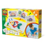 Set creativ mozaic cu pini colorati Ses Creative