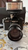 Aparat foto - Revueflex EE 303 SRL pe film cu obiectiv travenar 1.28 135mm